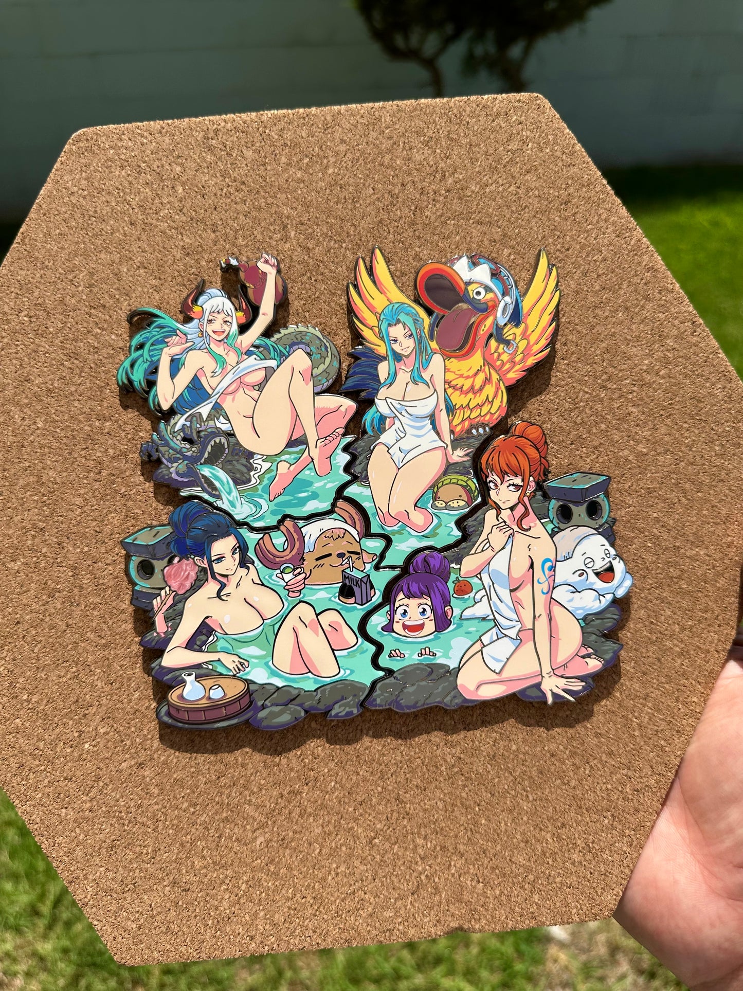 OP Onsen Series Pin