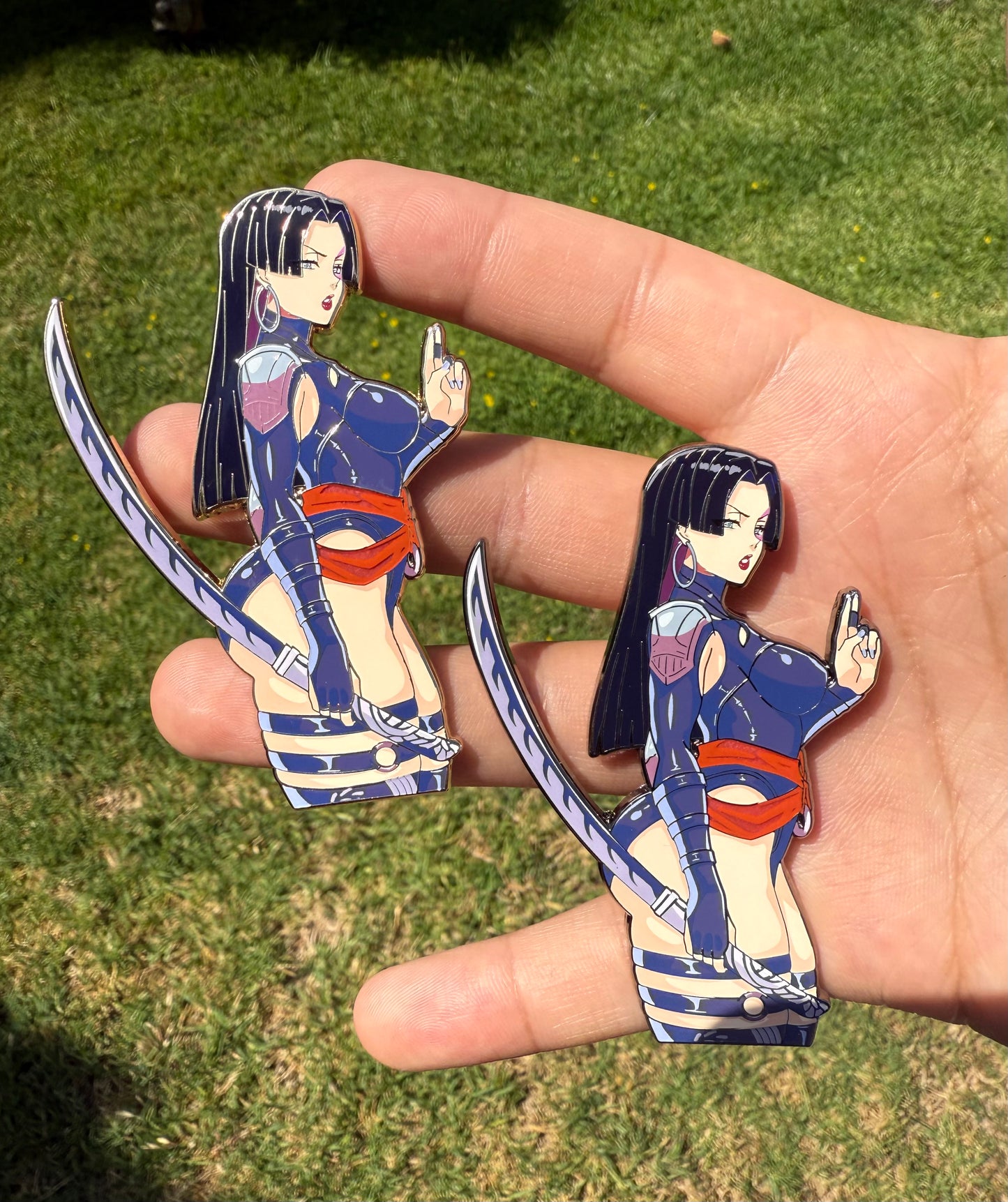 Psylocke Pin (In-hand stock)