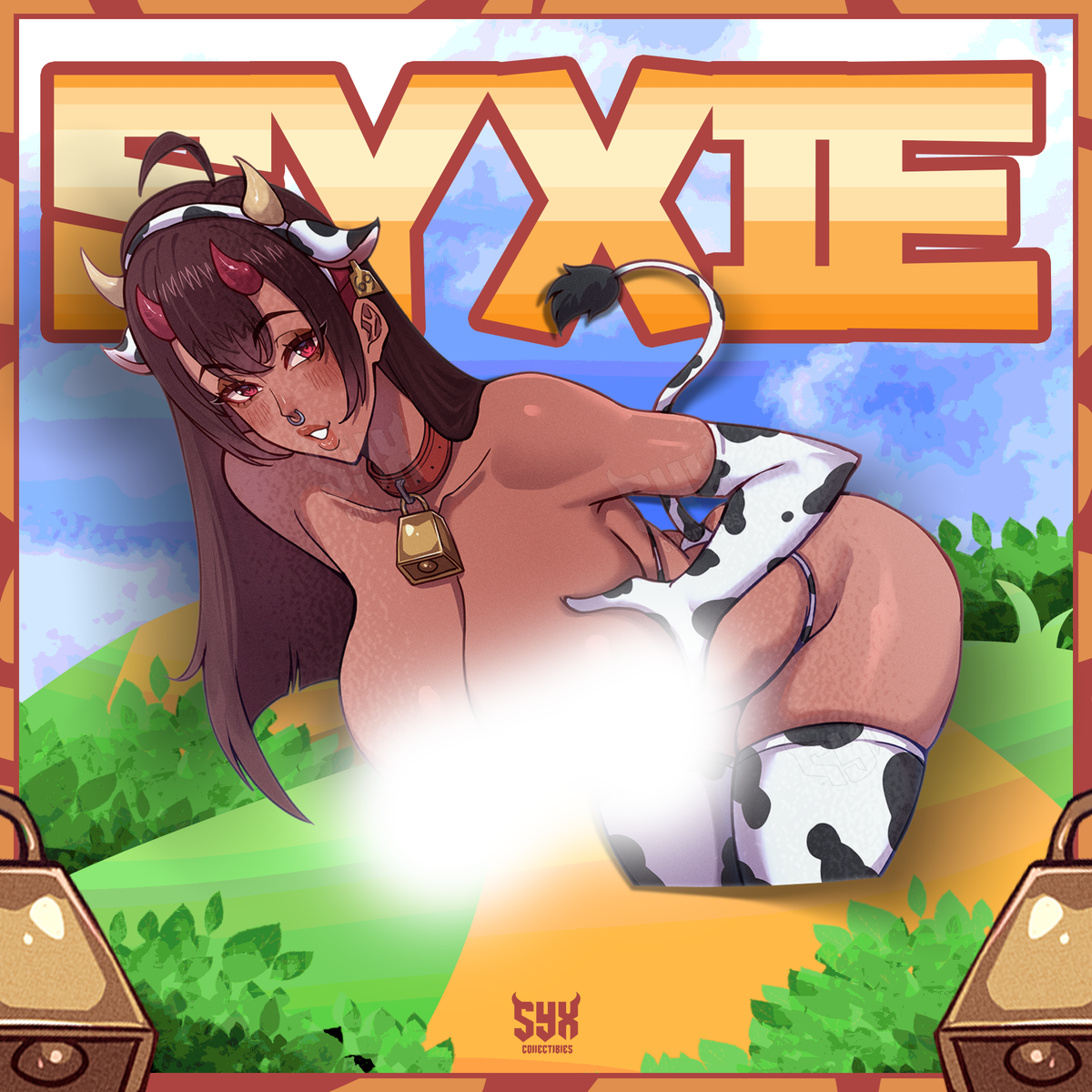 Syxie Cowgirl Sticker