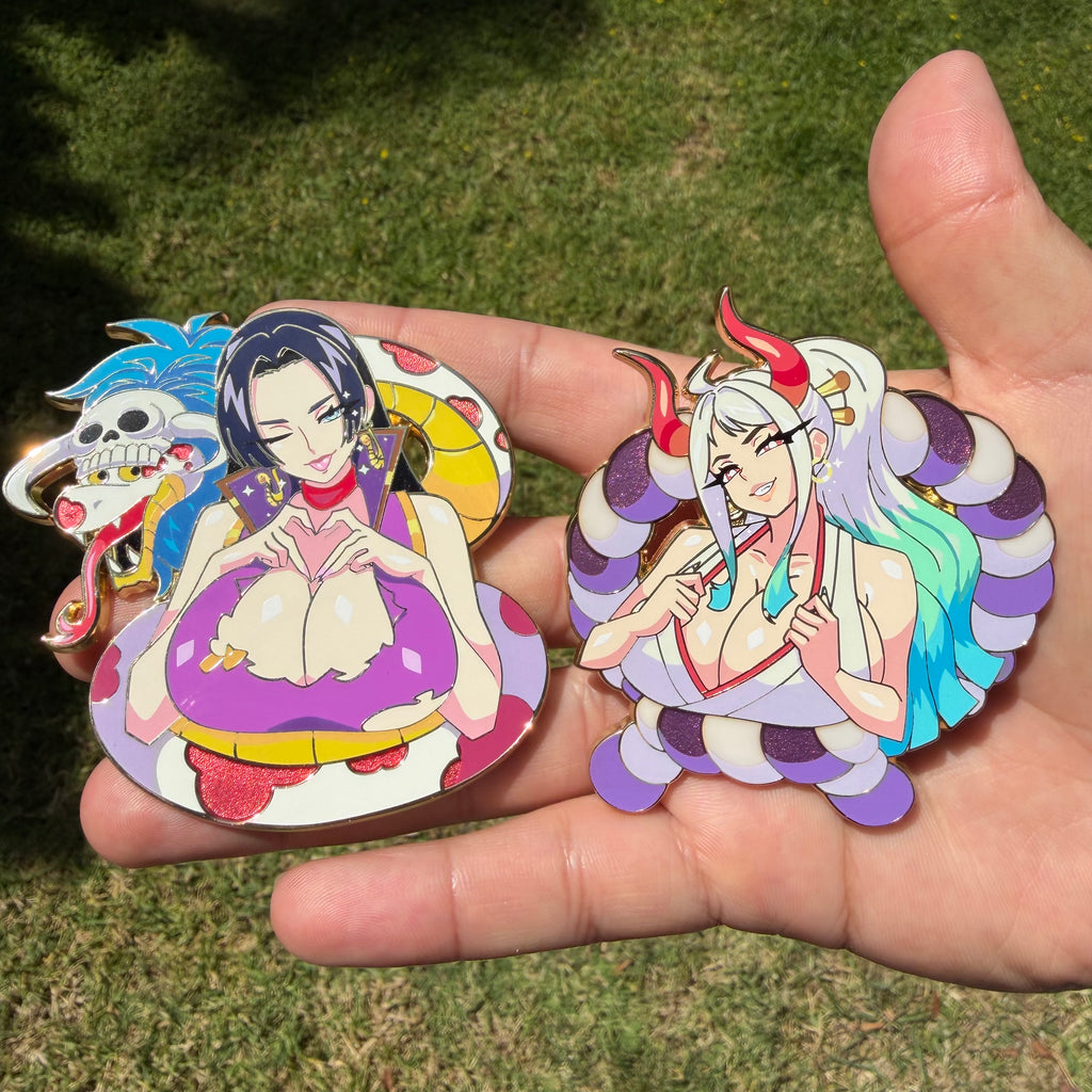 Yamato & Boa Bust Series Pt.2! Pins (Extras)