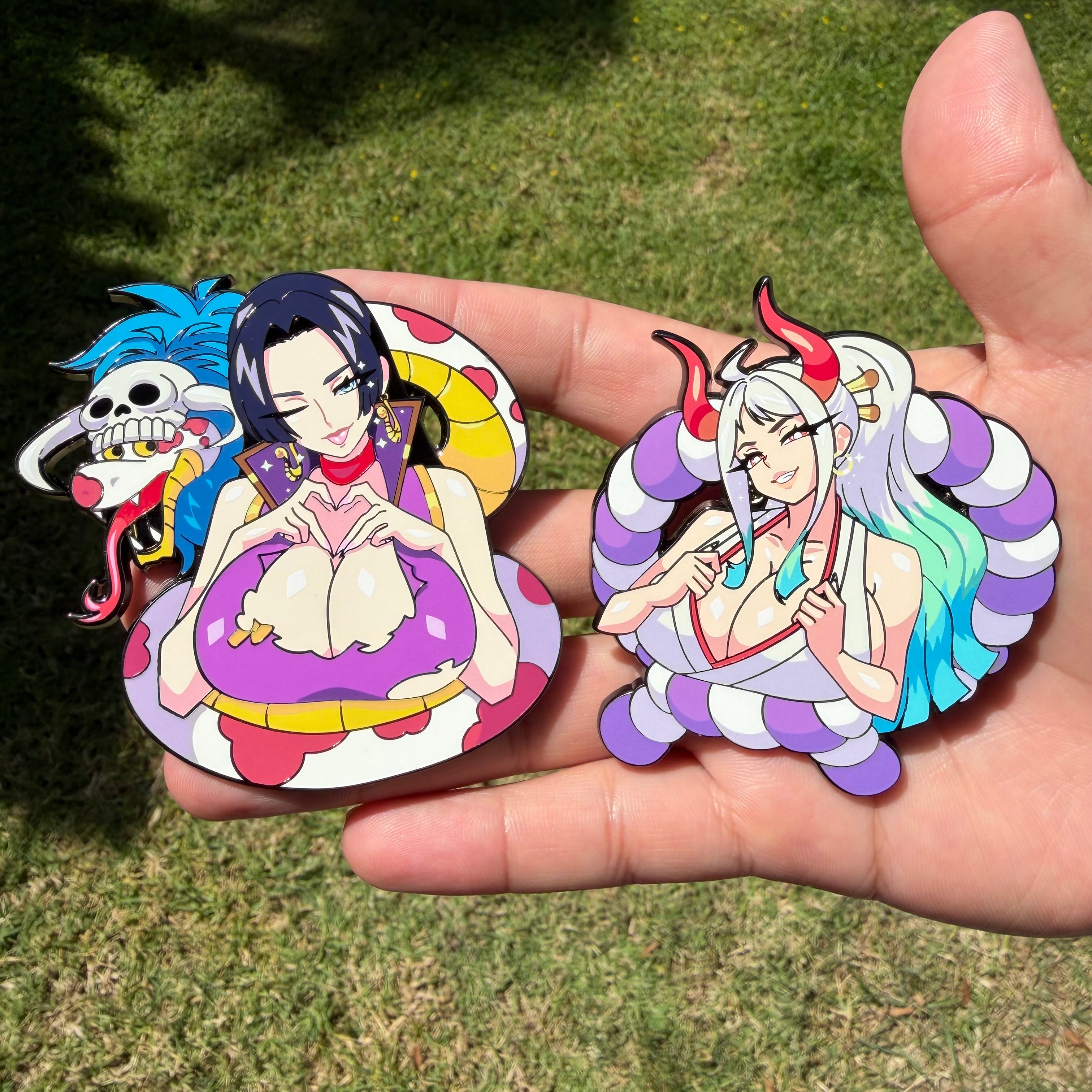 Yamato & Boa Bust Series Pt.2! Pins (Extras)