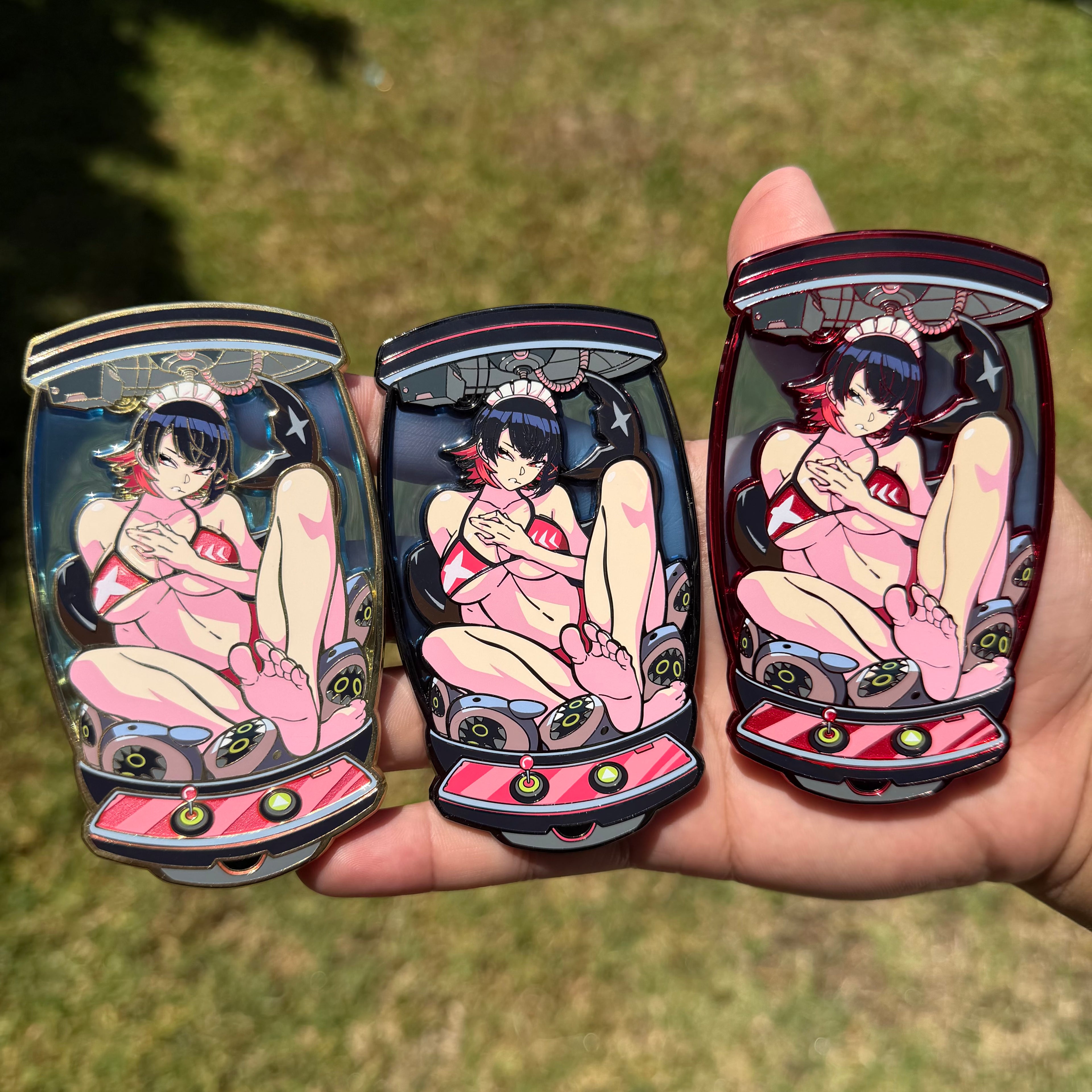 Gacha Series Ellen Joe Pins (In-Hand Extras)