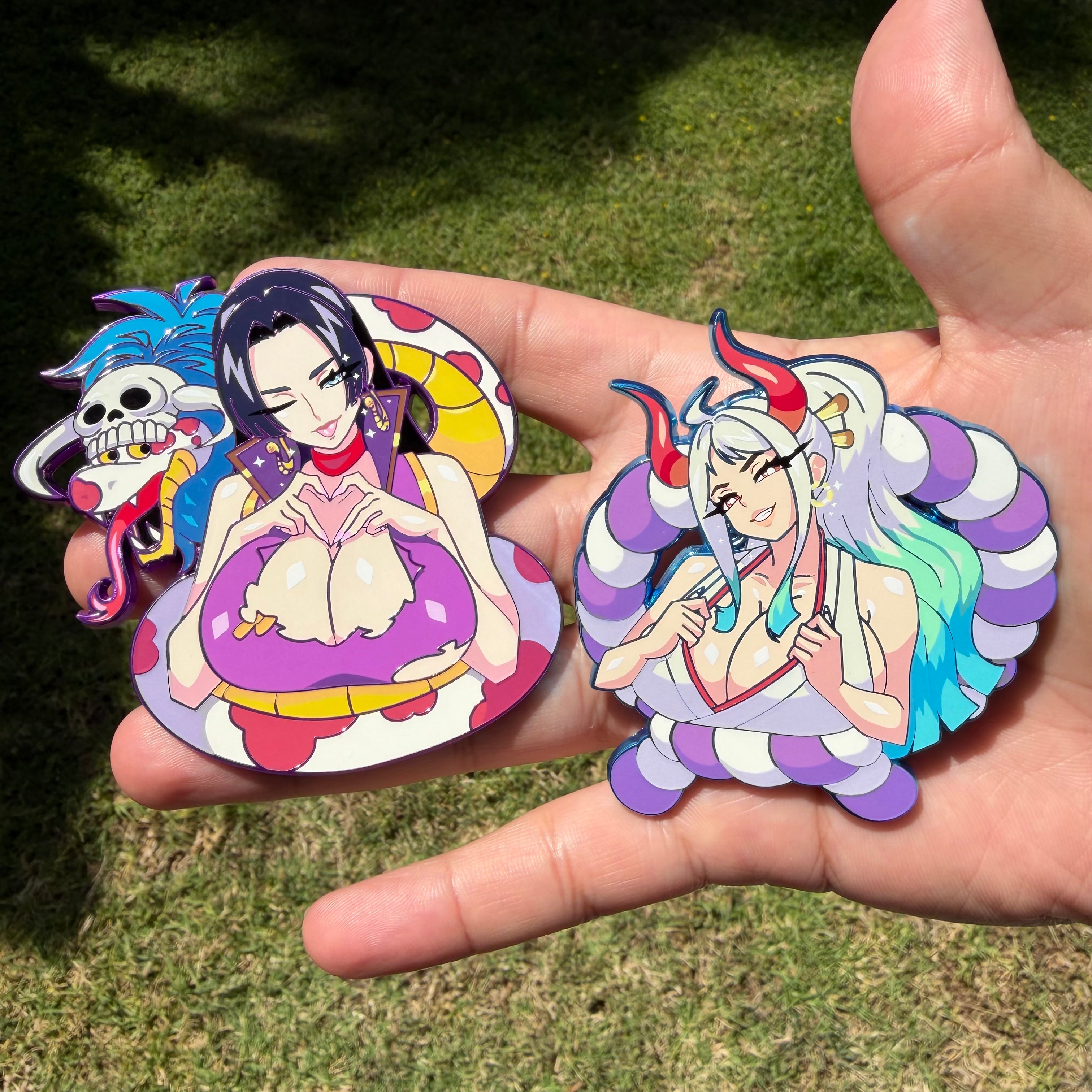 Yamato & Boa Bust Series Pt.2! Pins (Extras)