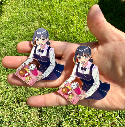 Gold Borger Kobeni Pin