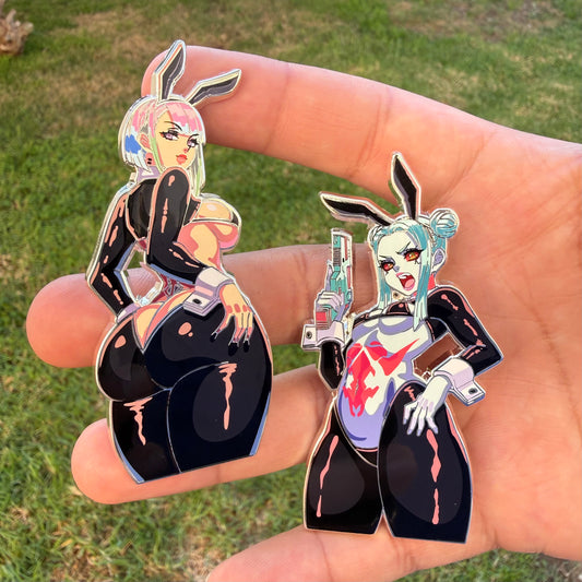 CyberBunny Pins (In-hand Extras)