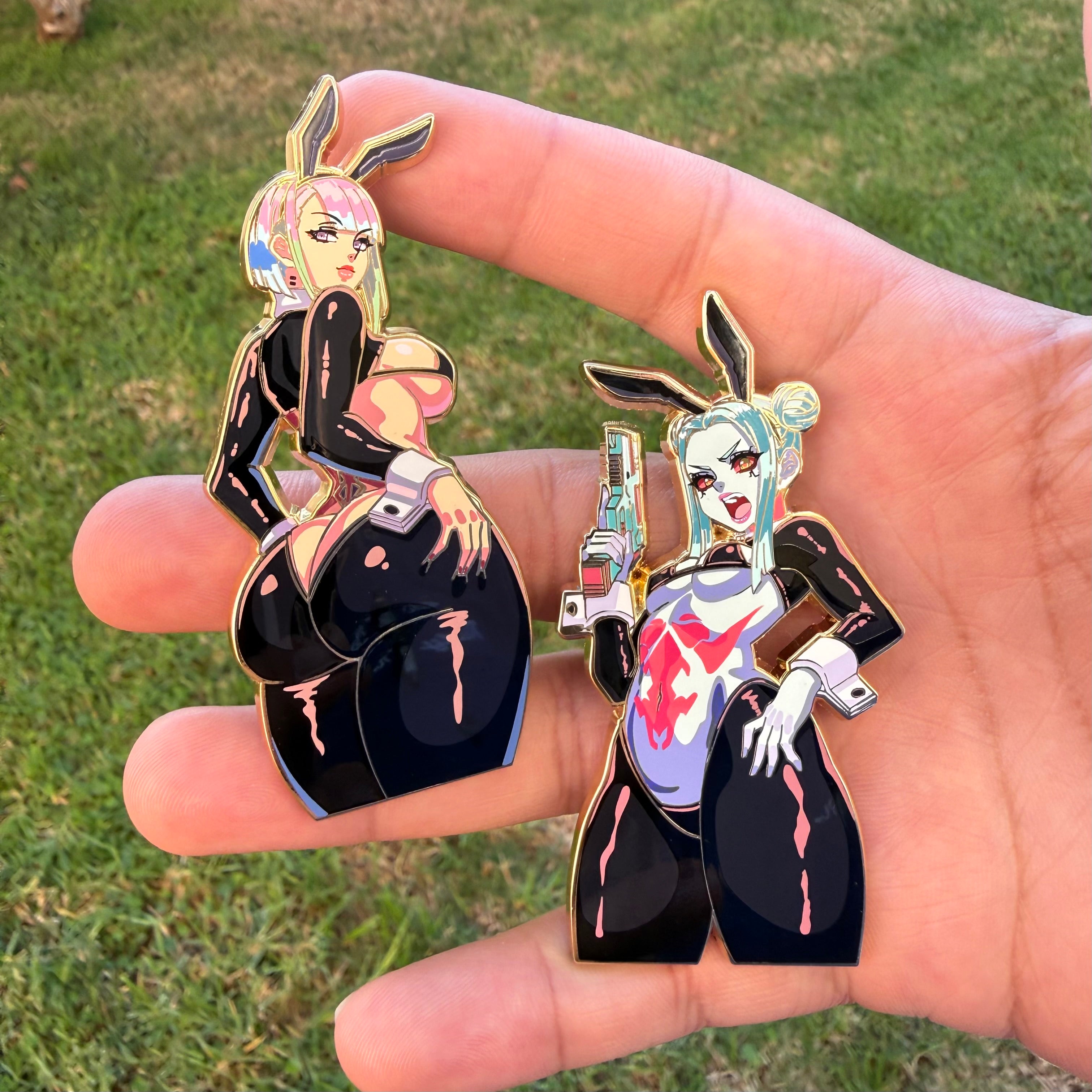 CyberBunny Pins (In-hand Extras)