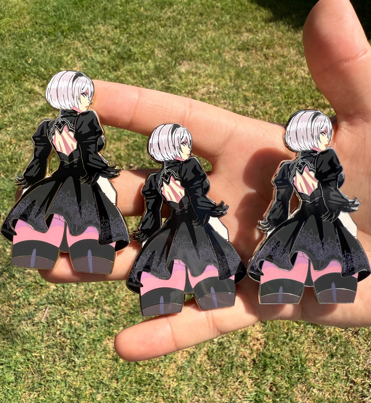 2B (Dress Ver.) Pin (Extras)