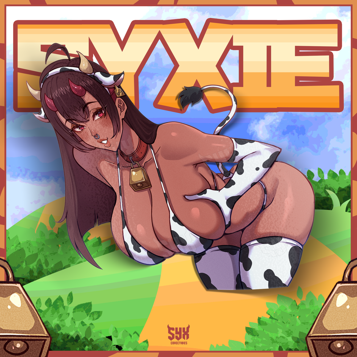 Syxie Cowgirl Sticker