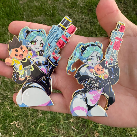 Double Becca Pin