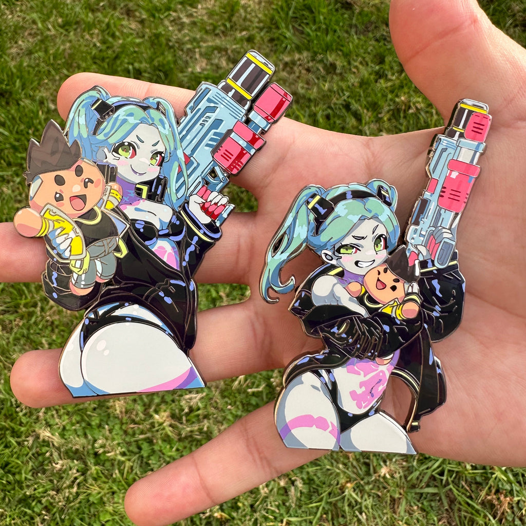 Double Becca Pin