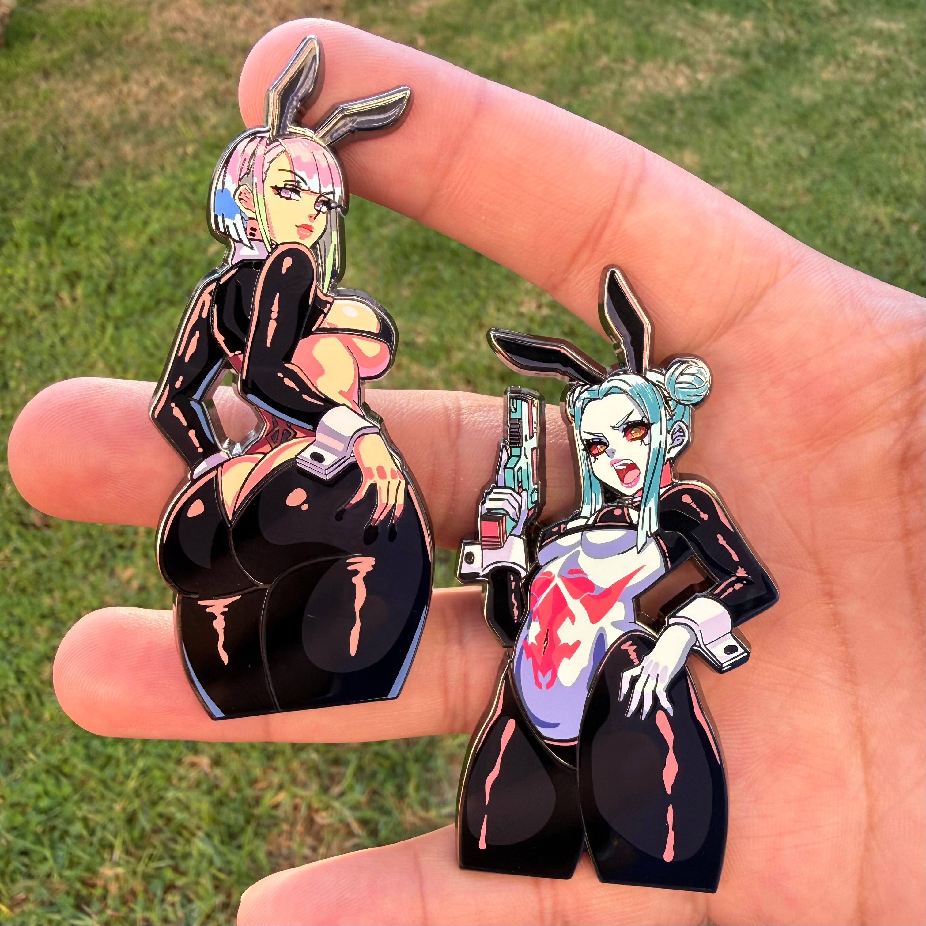 CyberBunny Pins (In-hand Extras)