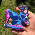 Biker Girl Pin **In-hand**
