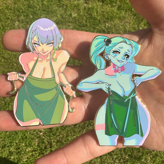 Cyberpunk Barista extras! (In-Stock)