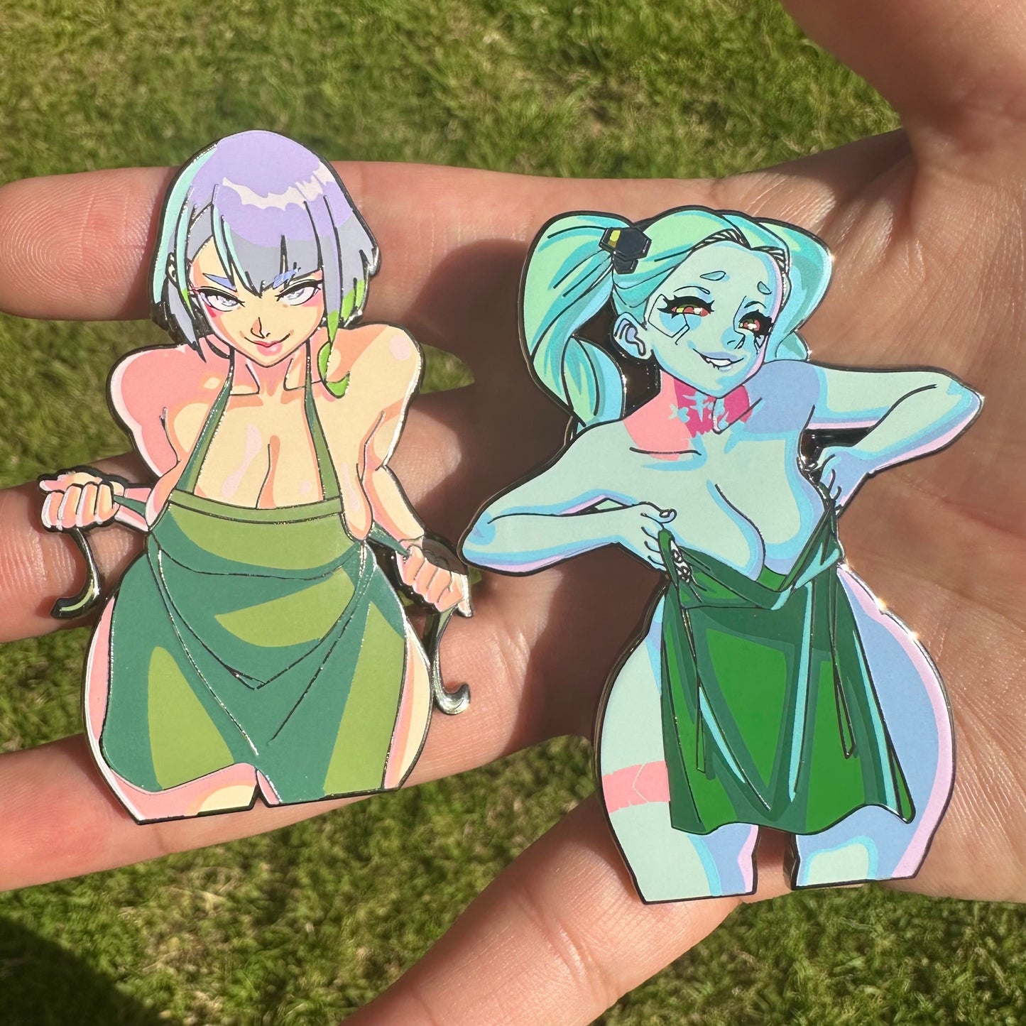 Cyberpunk Barista extras! (In-Stock)