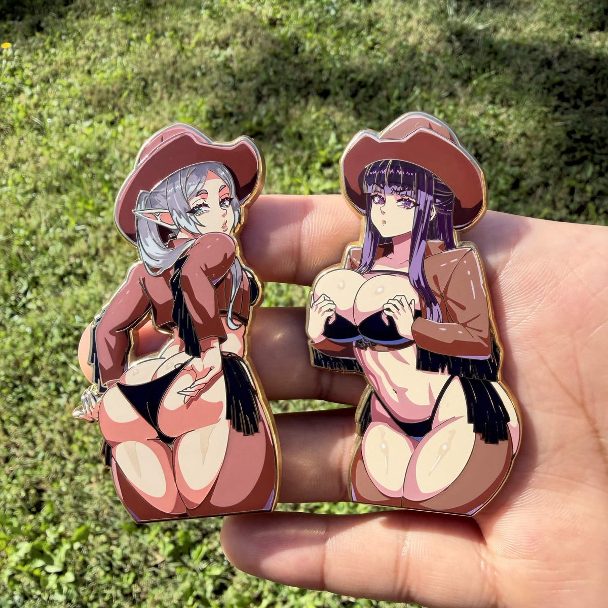 Cowgirl Mage Pins (Extras)