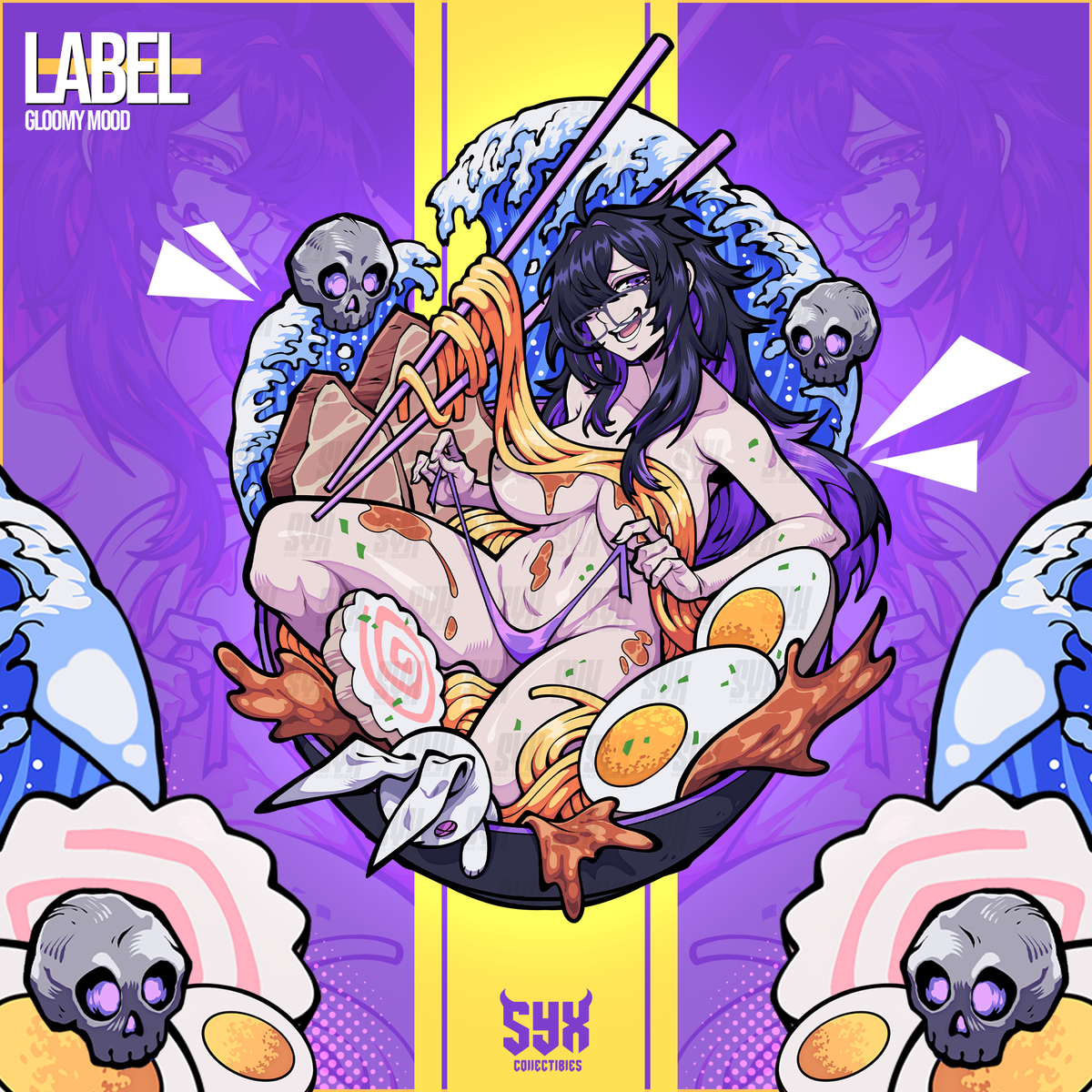 Goddess of Victory Ramen Collab Pin! (Pre-order)
