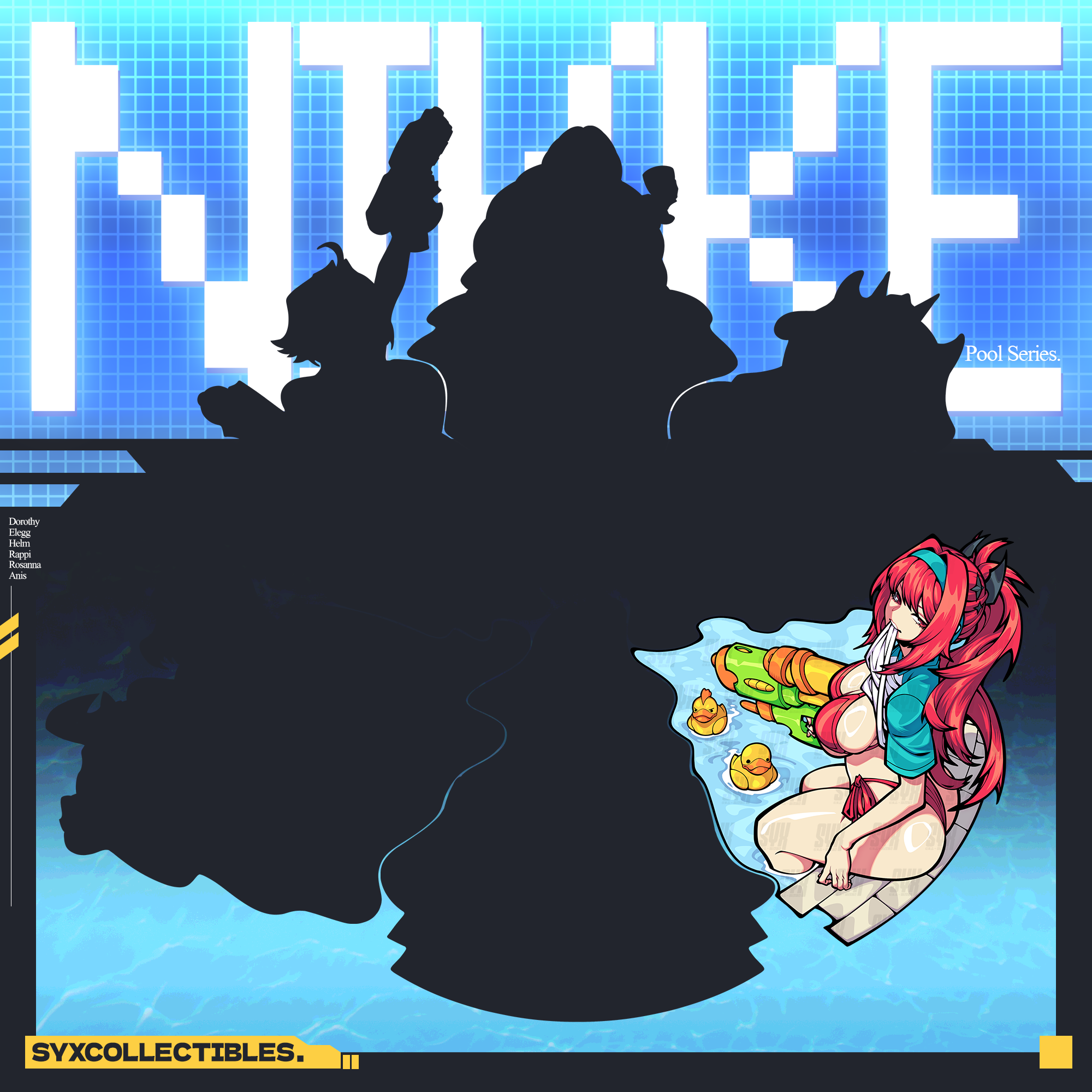 Nikke Pool Set Pins Pt. 1 (Pre-Order)