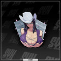 Robin Bust Sticker