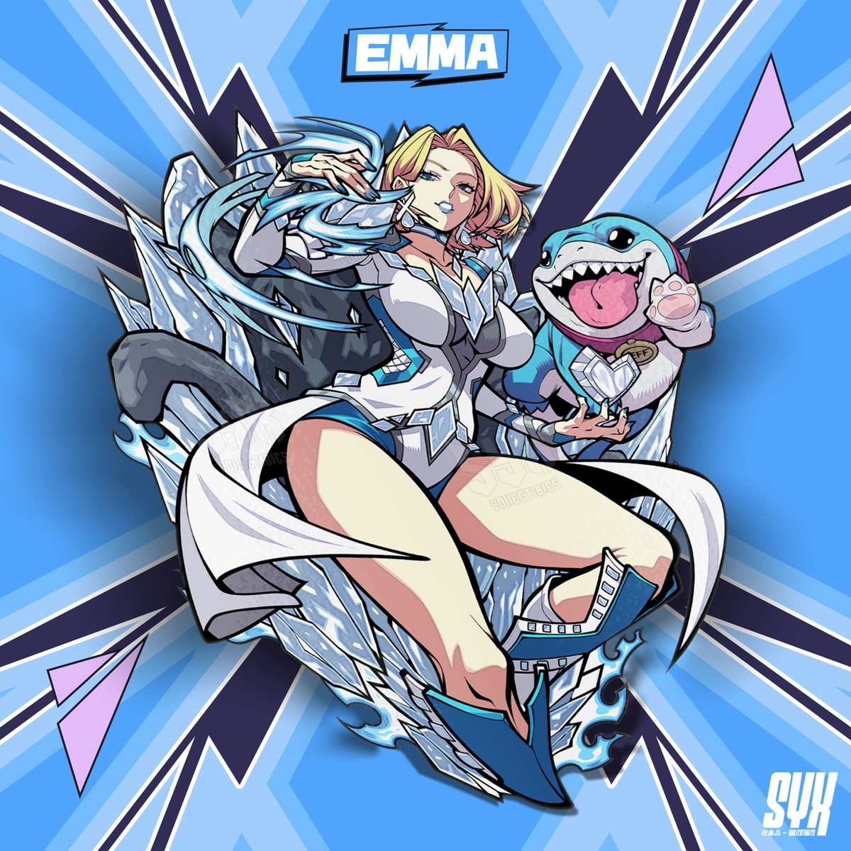 Emma Sticker Emma Frost Sticker – SyxCollectibles
