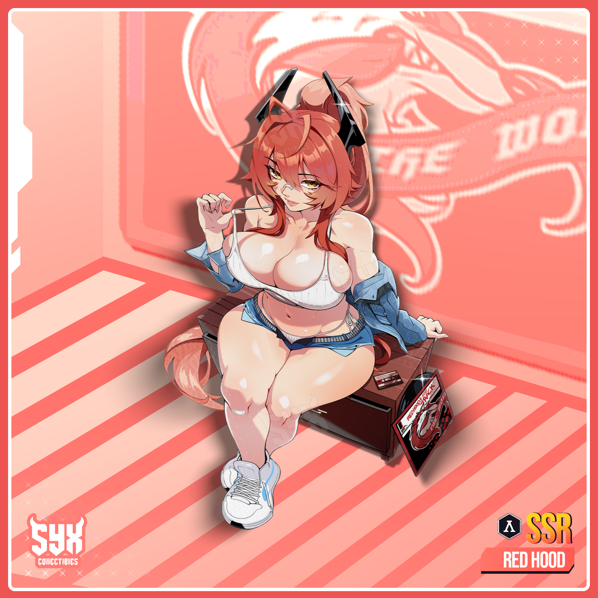Rapi: Red Hood "Retro Days" Sticker