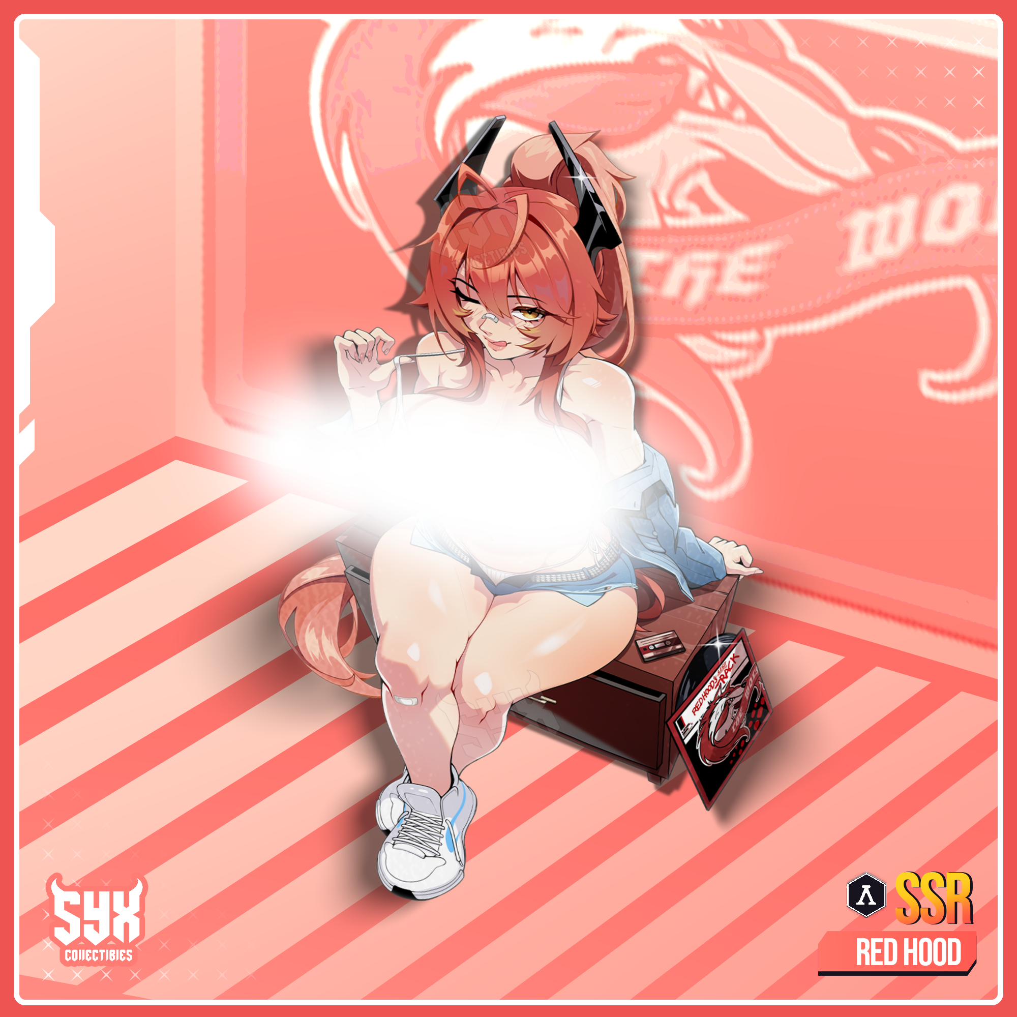 Rapi: Red Hood "Retro Days" Sticker